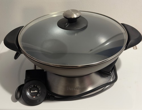 Wok elettrico breville - elettrico,