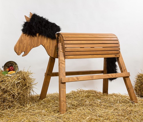Cavallo legno da - cavallo,