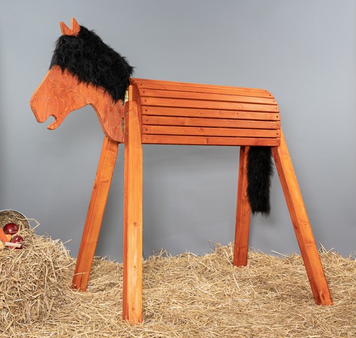 Cavallo legno da - in,